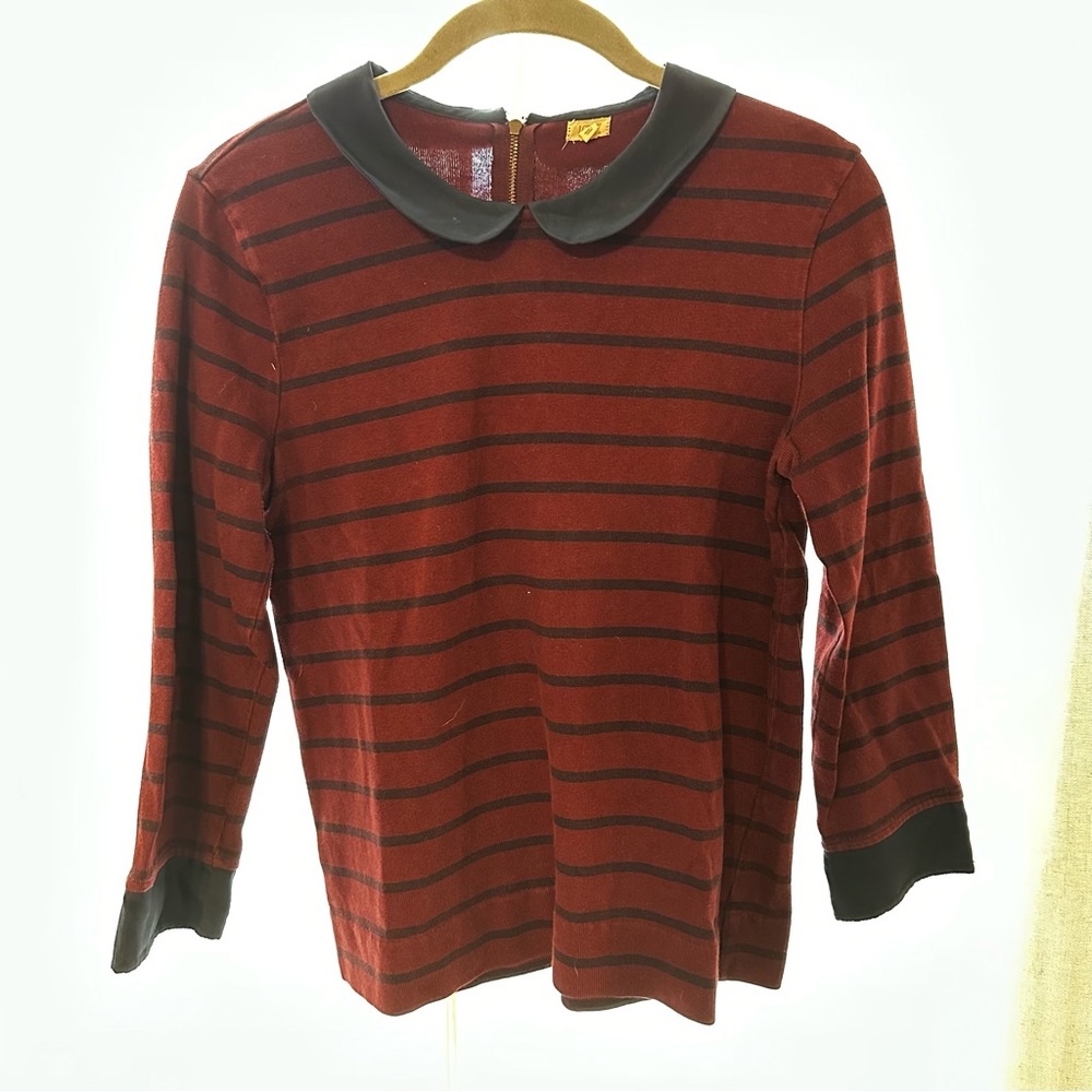 J. Crew Striped Collared Shirt